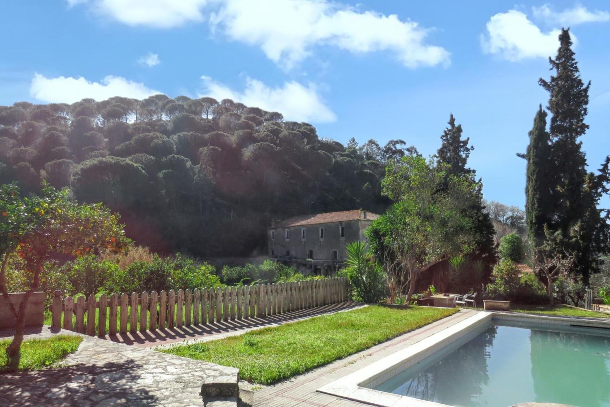 Bicentennial House In Porto De Mos With Mountain View And Pool Porto de Mós Exterior foto