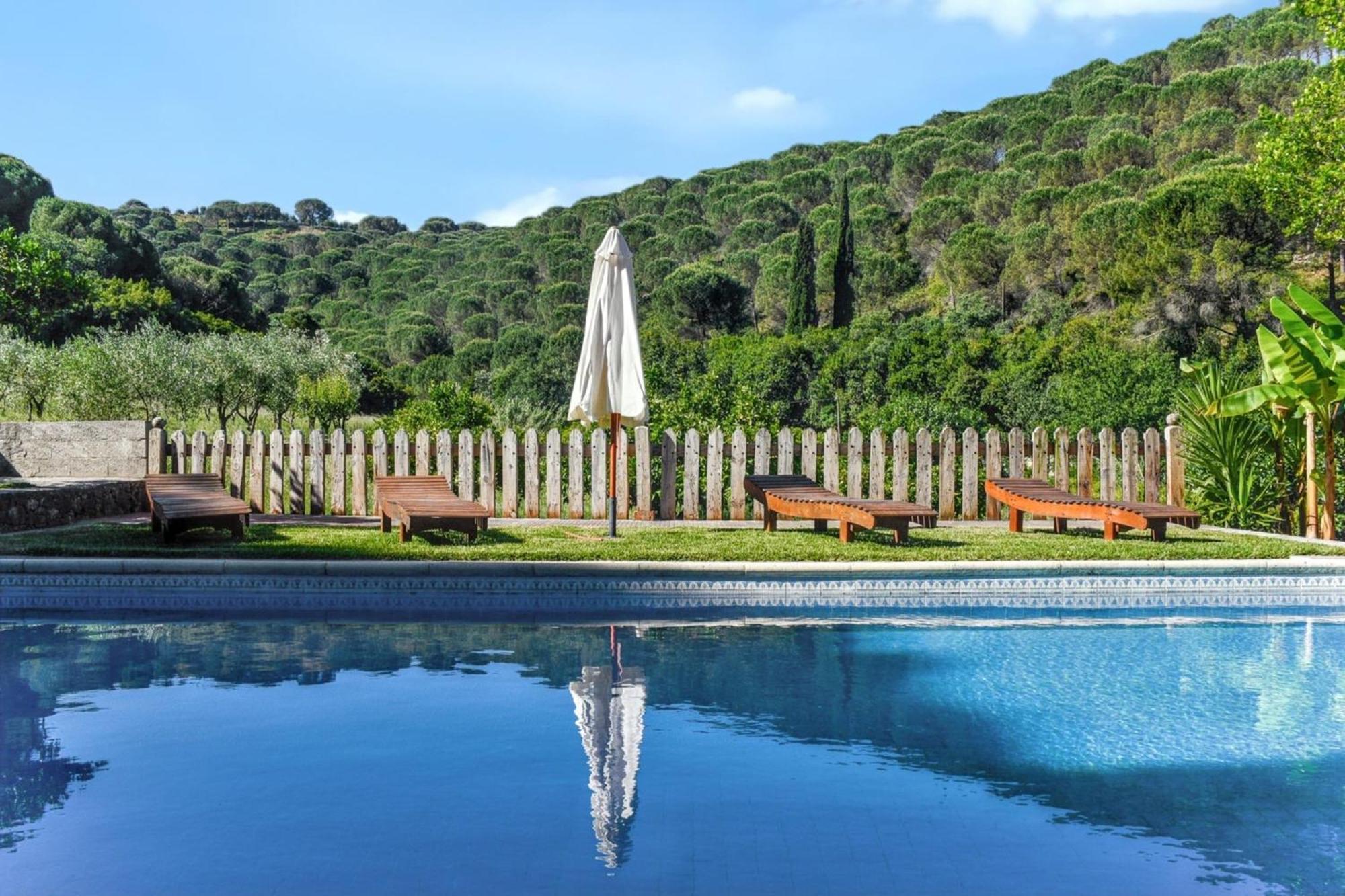 Bicentennial House In Porto De Mos With Mountain View And Pool Porto de Mós Exterior foto